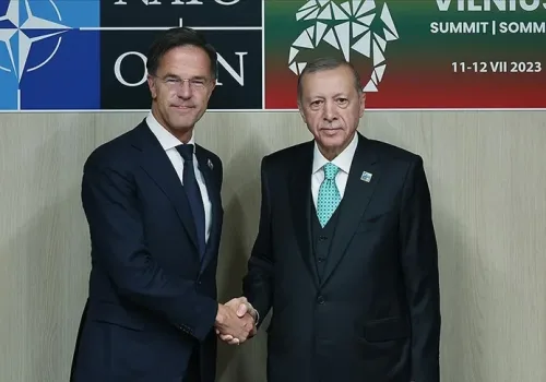 Cumhurbaşkanı Erdoğan, Mark Rutte
