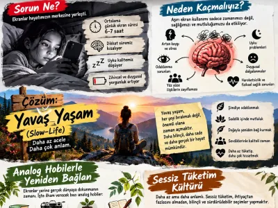 Dijital Detoks ve Yavaş Yaşam (Slow-Life) Rehberi