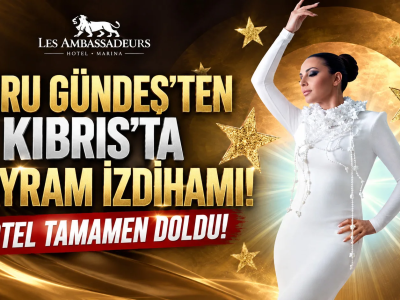 Ebru Gündeş’ten Kıbrıs’ta Bayram