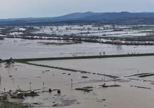 Edirne’de Tarım Arazileri Sular Altında