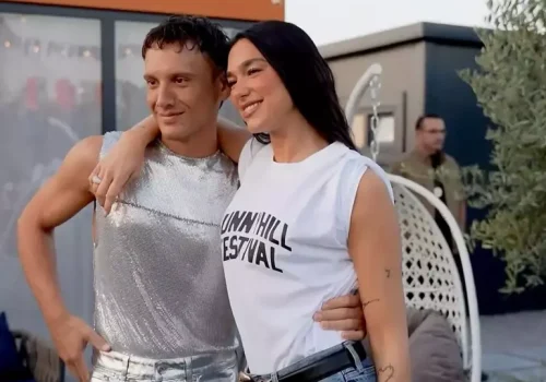 Edis ve Dua Lipa Buluştu