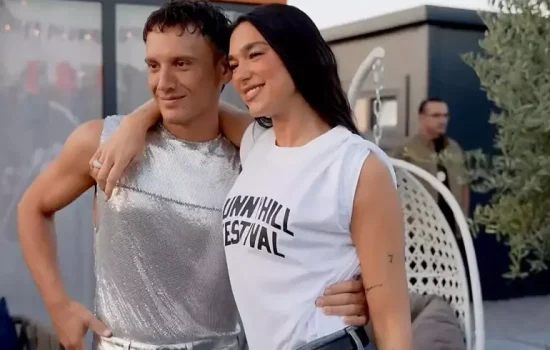 Edis ve Dua Lipa Buluştu