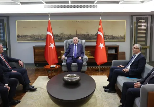 Erdoğan ve OECD Sekreteri Cormann Arasında Kritik Görüşme