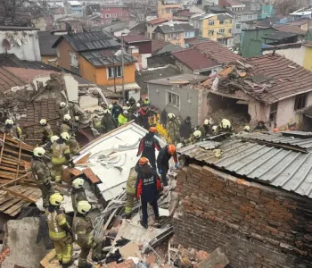 Fatih'te Doğal Gaz Patlaması