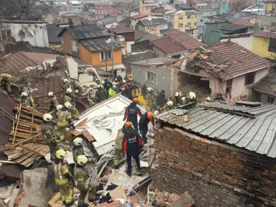 Fatih'te Doğal Gaz Patlaması