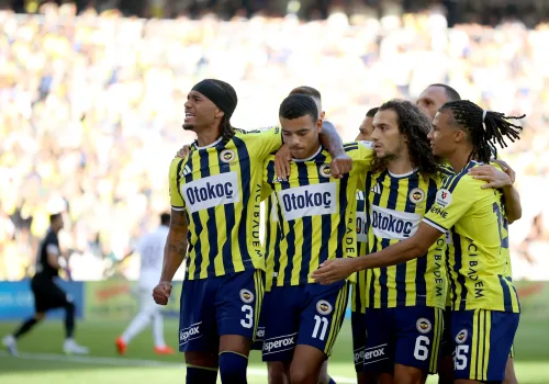 Fenerbahçe'den Tarihi Gol Şovu
