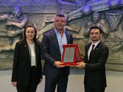 Fenerbahçe’ye Kızılay’dan Altın Madalya