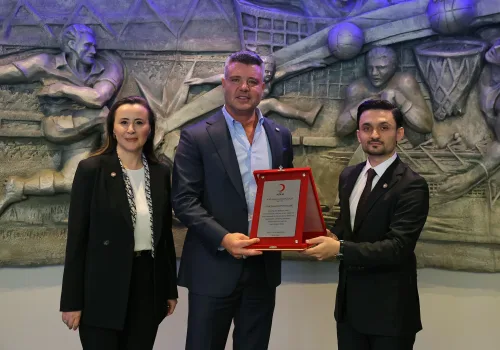 Fenerbahçe’ye Kızılay’dan Altın Madalya