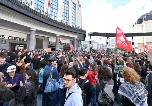 Fransa’dan Belçika’ya Sıçrayan Öğrenci Eylemleri Yayılıyor