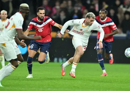 Galatasaray Lille'i Yendi, Şampiyonlar Ligi'nde İlk Puanını Aldı