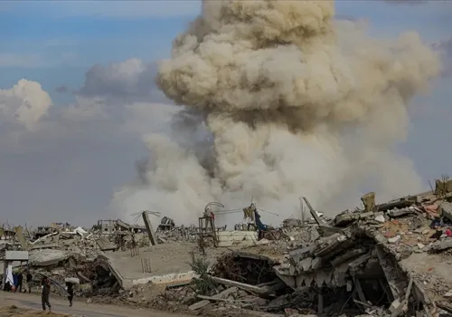 Gazze'de Durmayan Hava Saldırıları