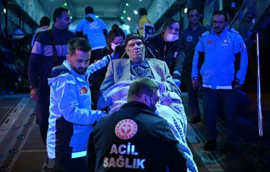 Gazze'den Nakledilen Hastalar Türkiye’deki Hastanelerde Tedavi Görüyor