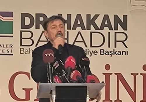HAKAN BAHADIR. BAHÇELİEVLER BELEDİYE BAŞKANI