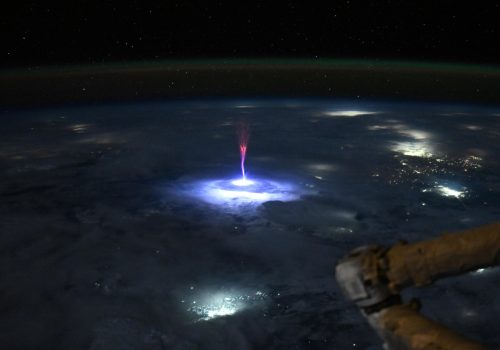 ISS’ten Yakalanan Nadir Atmosfer Olayı