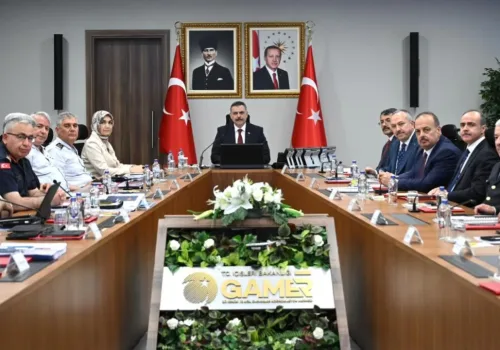 İçişleri Bakanlığı'nda NATO Zirvesi Güvenlik Zirvesi