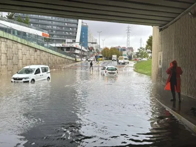 İstanbul'da Sel Felaketi