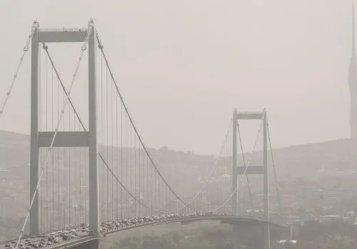 İstanbul’da Çöl Tozu Alarmı