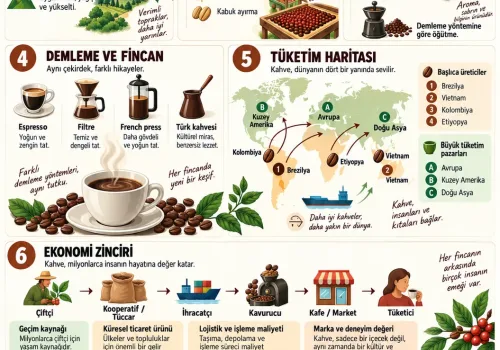Kahvenin Yolculuğu Çekirdekten Fincana Ekonomi ve Tüketim