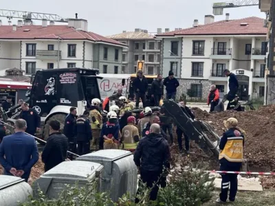 Kanalizasyon Çalışmasında Göçük