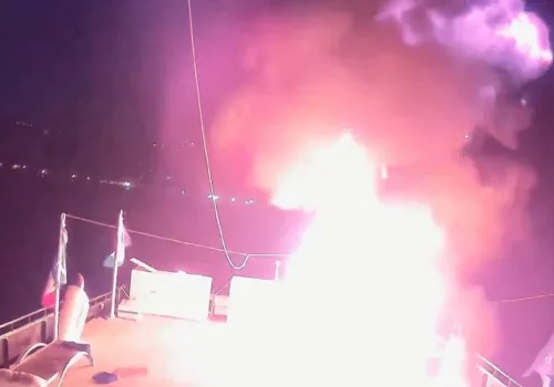 Kararlılık Filosu’na Açık Denizde Dronlu Saldırı