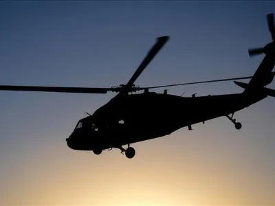 Katar'da Helikopter Kazası