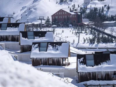 Kayak Merkezlerinde Kar Kalınlığı