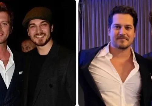 Kıvanç Tatlıtuğ ve Çağatay Ulusoy’un düğünden paylaşılan fotoğrafları