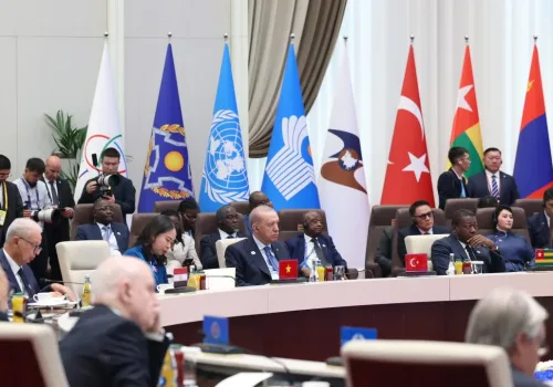 Erdoğan Bişkek'te Konuştu: Küresel Barış İçin Çalışıyoruz