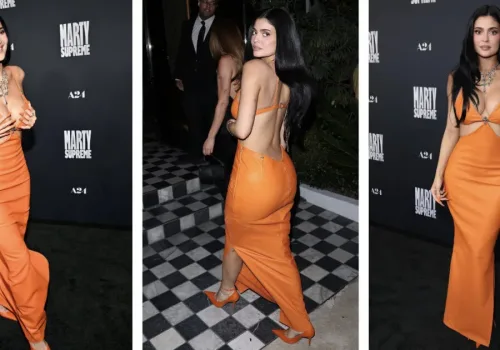 Kylie Jenner Chrome Hearts Elbisesiyle Nefes Kesti