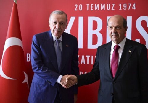Lefkoşa’da Erdoğan’dan iki devletli çözüm mesajı
