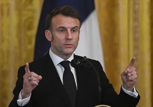 Macron: Barış için Türkiye'ye de ihtiyacımız var