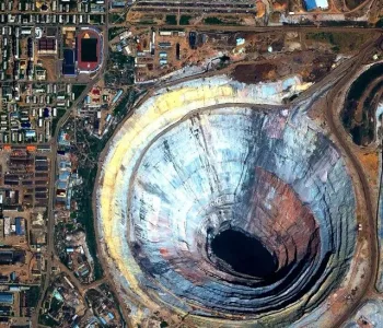 Maden Manzaralı Kasabası Mirny