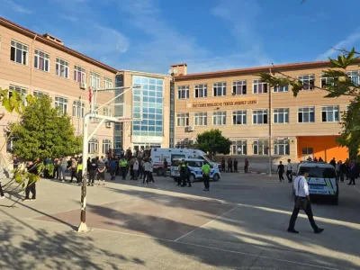 Manisa Turgutlu'da Okul Yakınında Saldırı