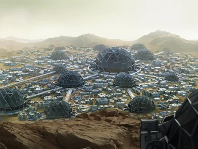 Mars'ta İlk Şehir: Bir Gezegen Nasıl Dünyalaşır