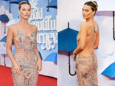 Naked Gown'la Sahneye Dönüş Margot Robbie Çok Konuşuldu
