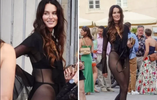 Nicole Trunfio’nun Transparan Düğün Kombini Gündemde