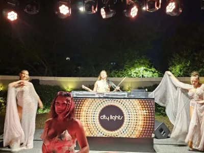 Night Pool Party
