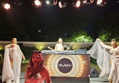 Night Pool Party
