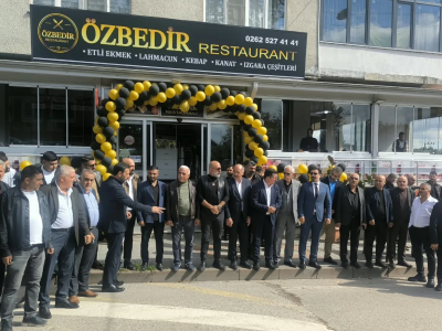 ÖZBEDİR RESTAURANT Açılış.
