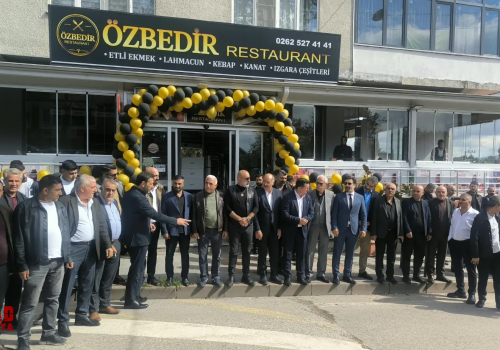 ÖZBEDİR RESTAURANT Açılış.