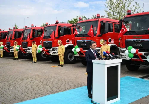Orman Yangınlarıyla Mücadelede Dev Filo Göreve Başladı