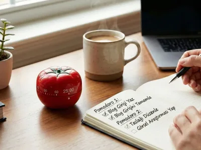Pomodoro Tekniği ile Odaklanma Sanatı ve Verimlilik Rehberi