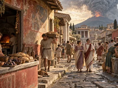 Pompeii’de Gerçek Günlük Yaşam