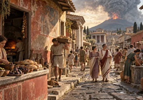 Pompeii’de Gerçek Günlük Yaşam