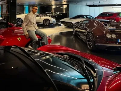 Ronaldo Garajındaki Serveti Paylaştı