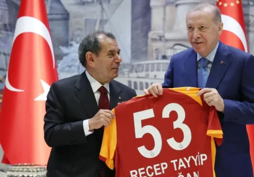 Şampiyon Galatasaray, Cumhurbaşkanı Erdoğan’ı Ziyaret Etti