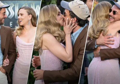 Scarlett Johansson’dan Jonathan’a Sürpriz Öpücük