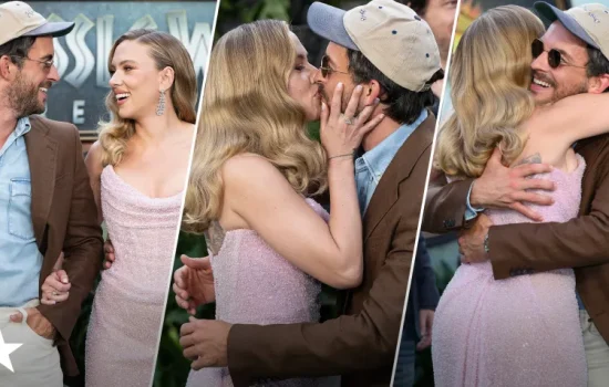 Scarlett Johansson’dan Jonathan’a Sürpriz Öpücük