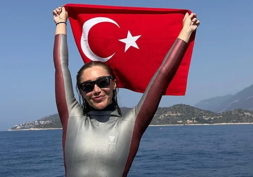 Serbest Dalış Şampiyonu Şahika Ercümen’den 4 Zafer