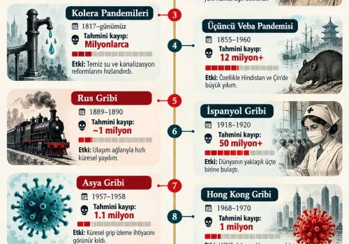 Tarihi Değiştiren 10 Salgın ve Ölüm Oranları